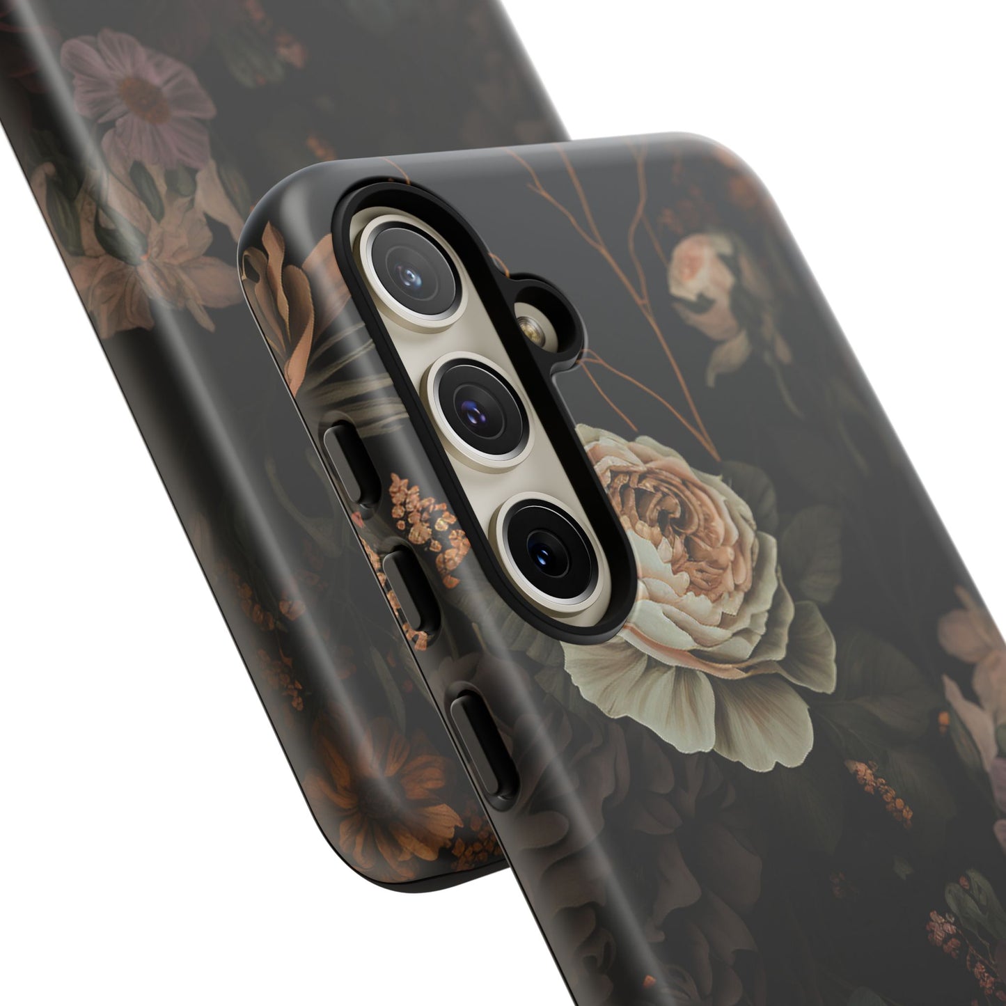 Floral Phone Case For iPhone And Samsung, Tough Cases, Flower Design, Stylish Protection, Gift for Her, Nature Lovers Accessory, Floral Gift