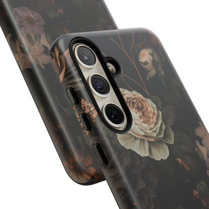 Floral Phone Case For iPhone And Samsung, Tough Cases, Flower Design, Stylish Protection, Gift for Her, Nature Lovers Accessory, Floral Gift