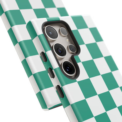 Checkerboard Phone Case | Samsung Galaxy S25, S25 Plus, S24, S24 Plus, S24 Ultra, S23 S22, S22 Plus S21 Ultra, S21 FE, S20+ Tough Cases