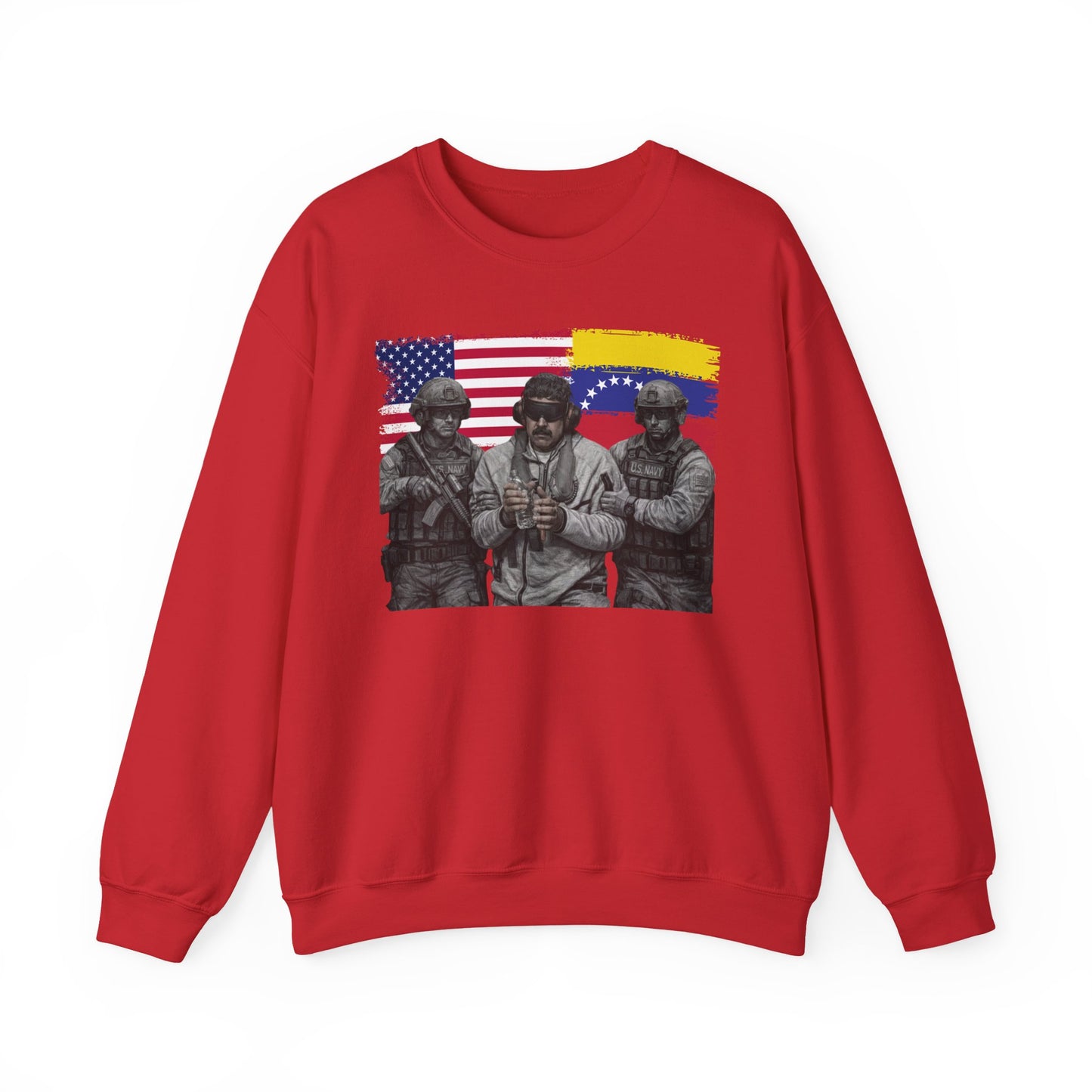 Venezuela Freedom Graphic T-Shirt | Political Art Design Shirt, Statement Streetwear Tee, Unisex Cotton Apparel, No War, Peace in Venezuela