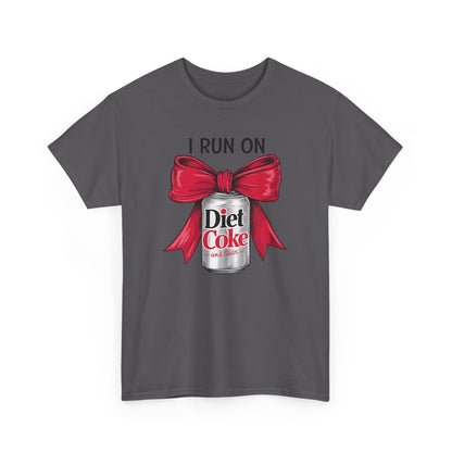 Diet Coke T-Shirt, Funny Soda Lover Graphic Tee, Rhinestone Style Diet Coke Shirt, Casual Unisex Tee Gift for Her