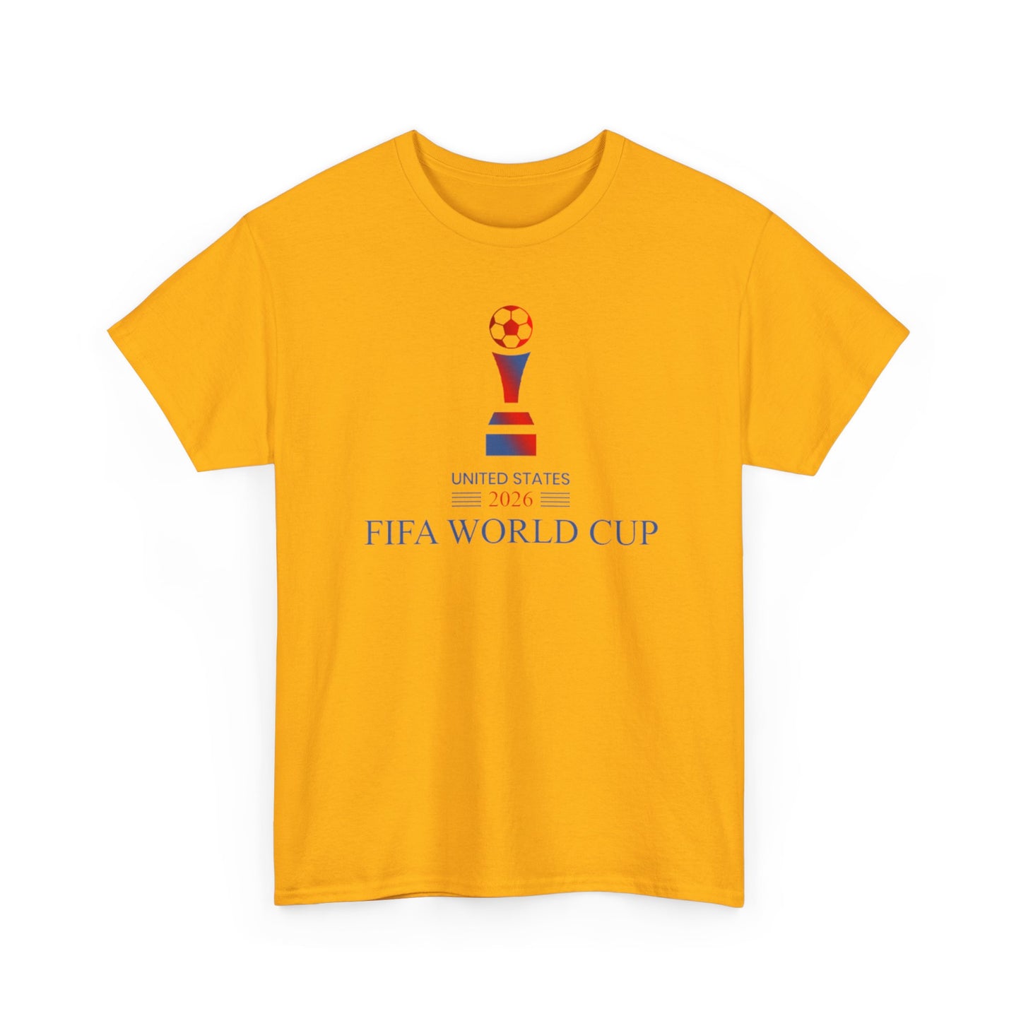 Soccer Trophy Tee | USA 2026 Soccer Shirt, Patriotic Matchday T-Shirt, Gift for Football Lovers, North America Football Tournament Shirt