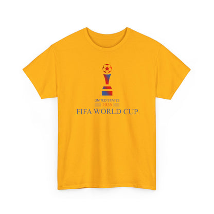 Soccer Trophy Tee | USA 2026 Soccer Shirt, Patriotic Matchday T-Shirt, Gift for Football Lovers, North America Football Tournament Shirt