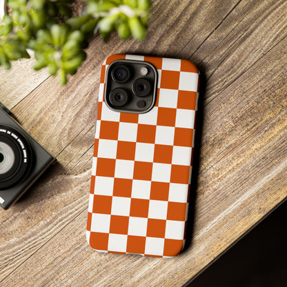 Checkered Phone Case, Trendy Phone Cover, iPhone 17 Pro, 17, 17 Air, 16, 15, 14, 13, 12, 11, X, XR, XS MAX