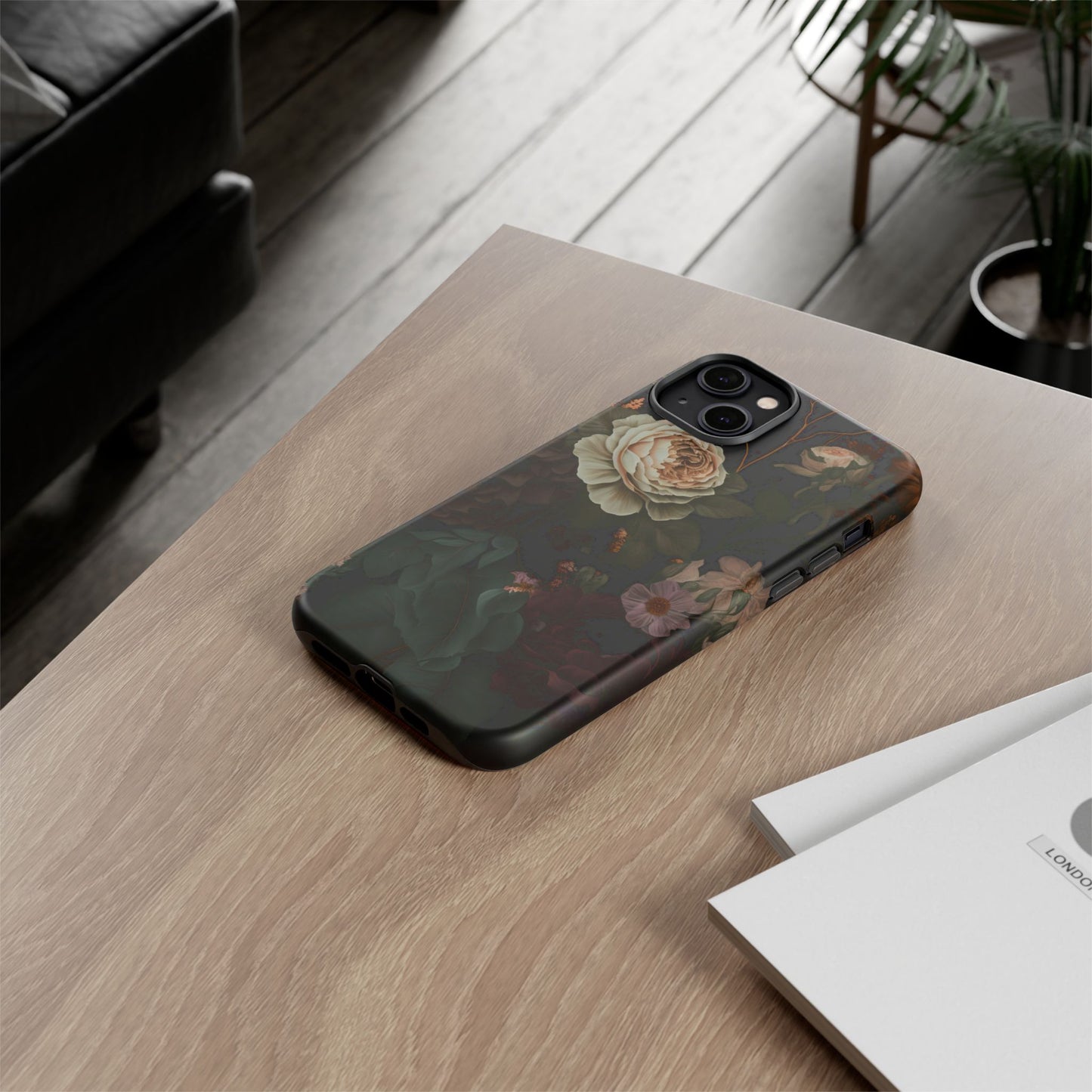Floral Phone Case For iPhone And Samsung, Tough Cases, Flower Design, Stylish Protection, Gift for Her, Nature Lovers Accessory, Floral Gift