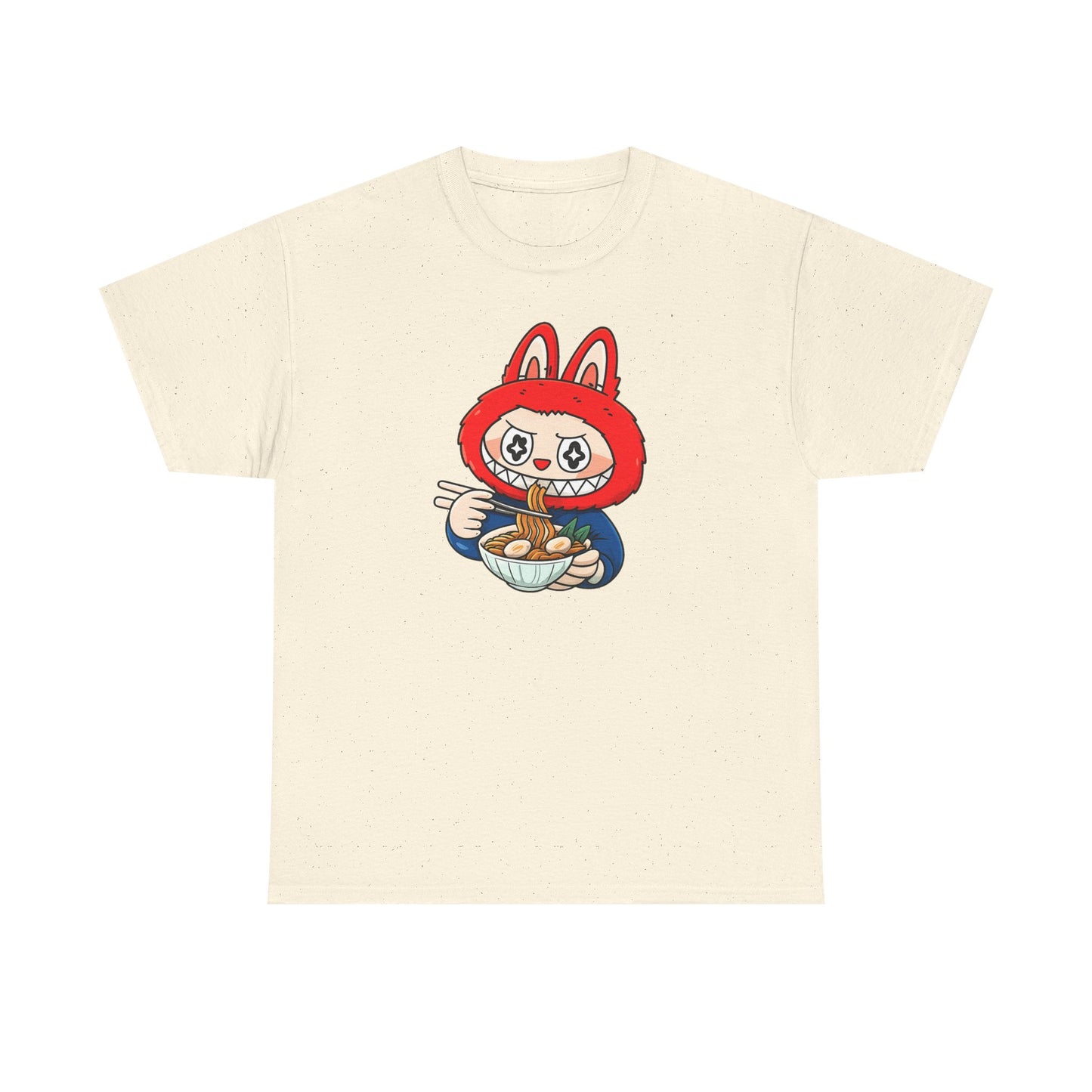 Labubu Ramen T-Shirt: Kawaii Japanese Anime Streetwear