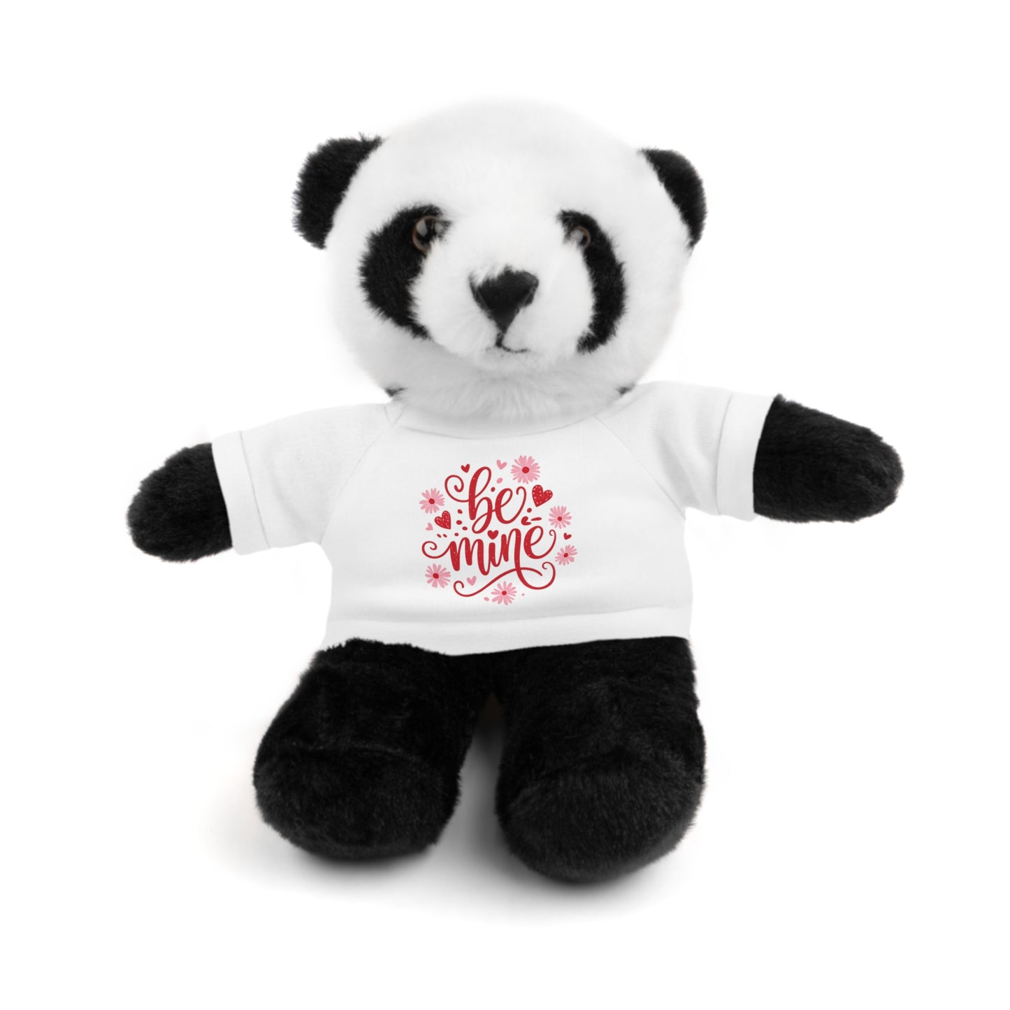 Be Mine Teddy Bear Plush, Valentine's Stuffed Animal with Shirt, Cute Plush Gift for Kids or Couples, Anniversary Love Toy