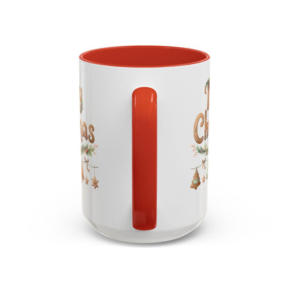 Personalized Christmas Cheer Coffee Mug, Holiday Gift, Festive Drinkware, Seasonal Decor, Cute Mug, Joyful Holiday Memento
