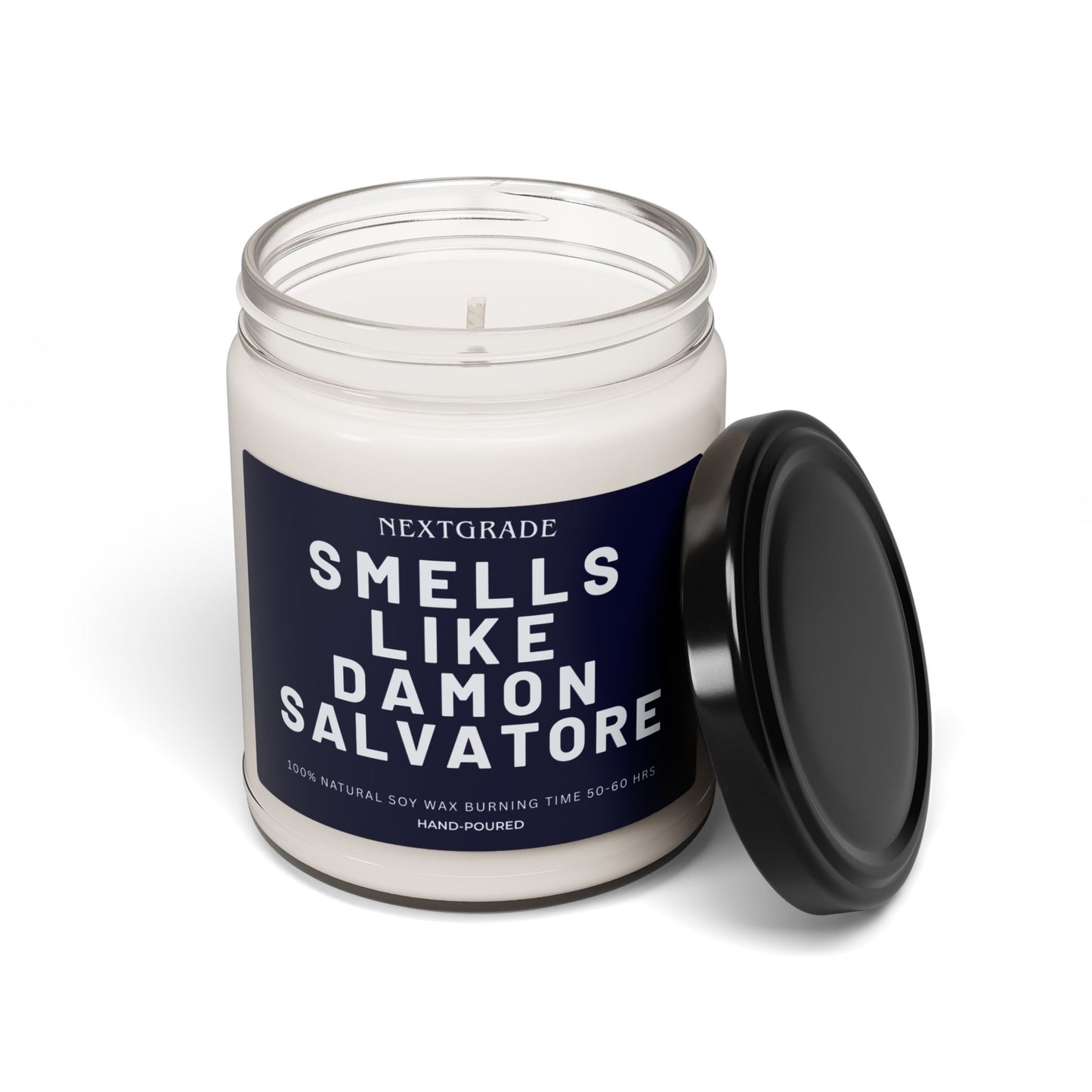 Smells Like Damon Salvatore Candle - Scented Candle - Gift for Her, Celebrity Prayer Candle, Vampire Candle, Girlfriend Gift
