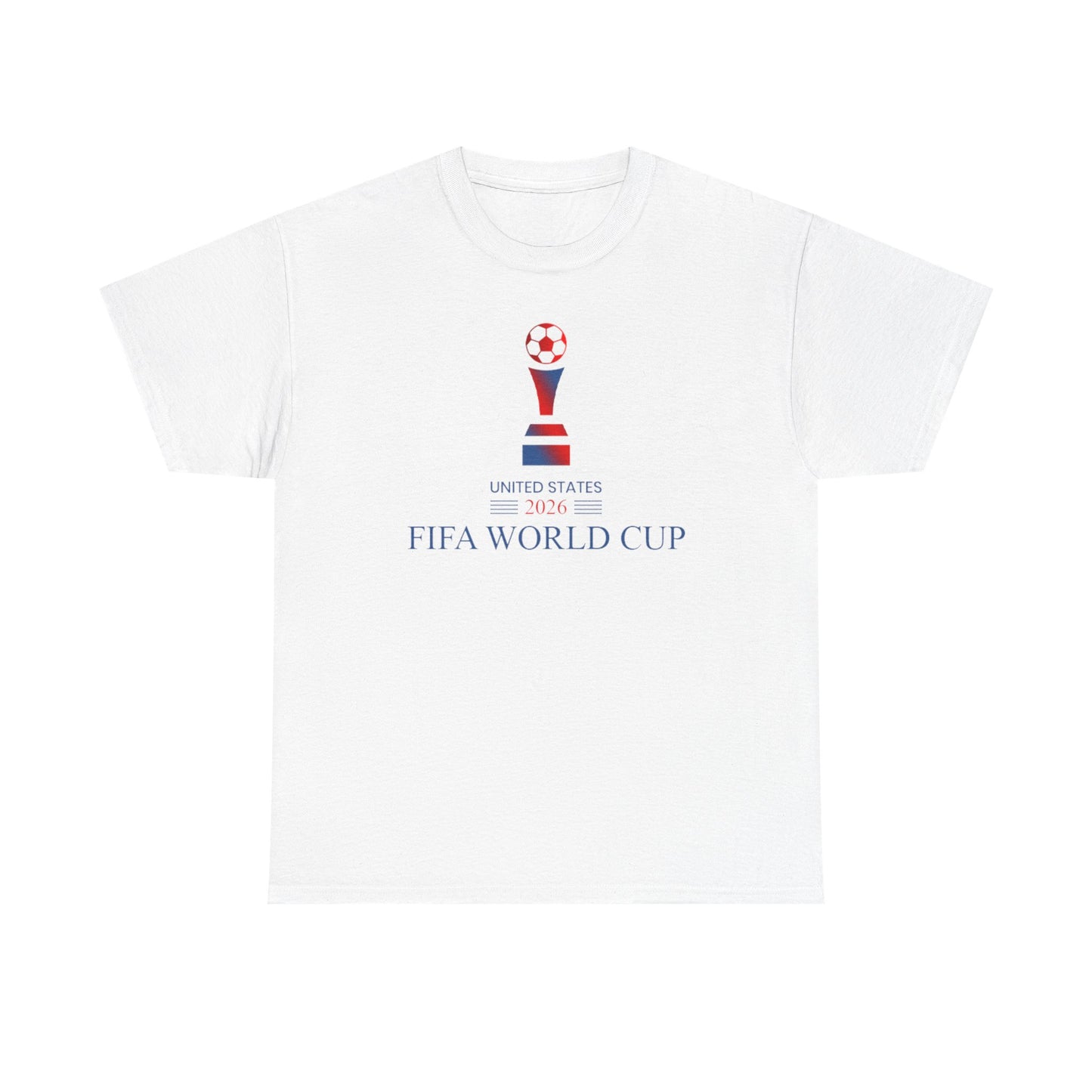 Soccer Trophy Tee | USA 2026 Soccer Shirt, Patriotic Matchday T-Shirt, Gift for Football Lovers, North America Football Tournament Shirt