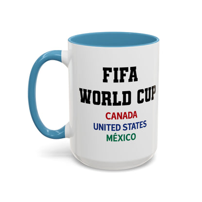 FIFA World Cup 2026 Mug, USA Canada Mexico Soccer Cup, Trophy Logo Coffee Mug, Football Fan Gift, Match Day Cup, Sports Lover Gift