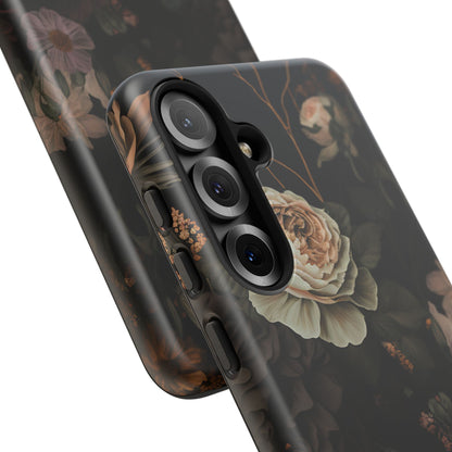 Floral Phone Case For iPhone And Samsung, Tough Cases, Flower Design, Stylish Protection, Gift for Her, Nature Lovers Accessory, Floral Gift