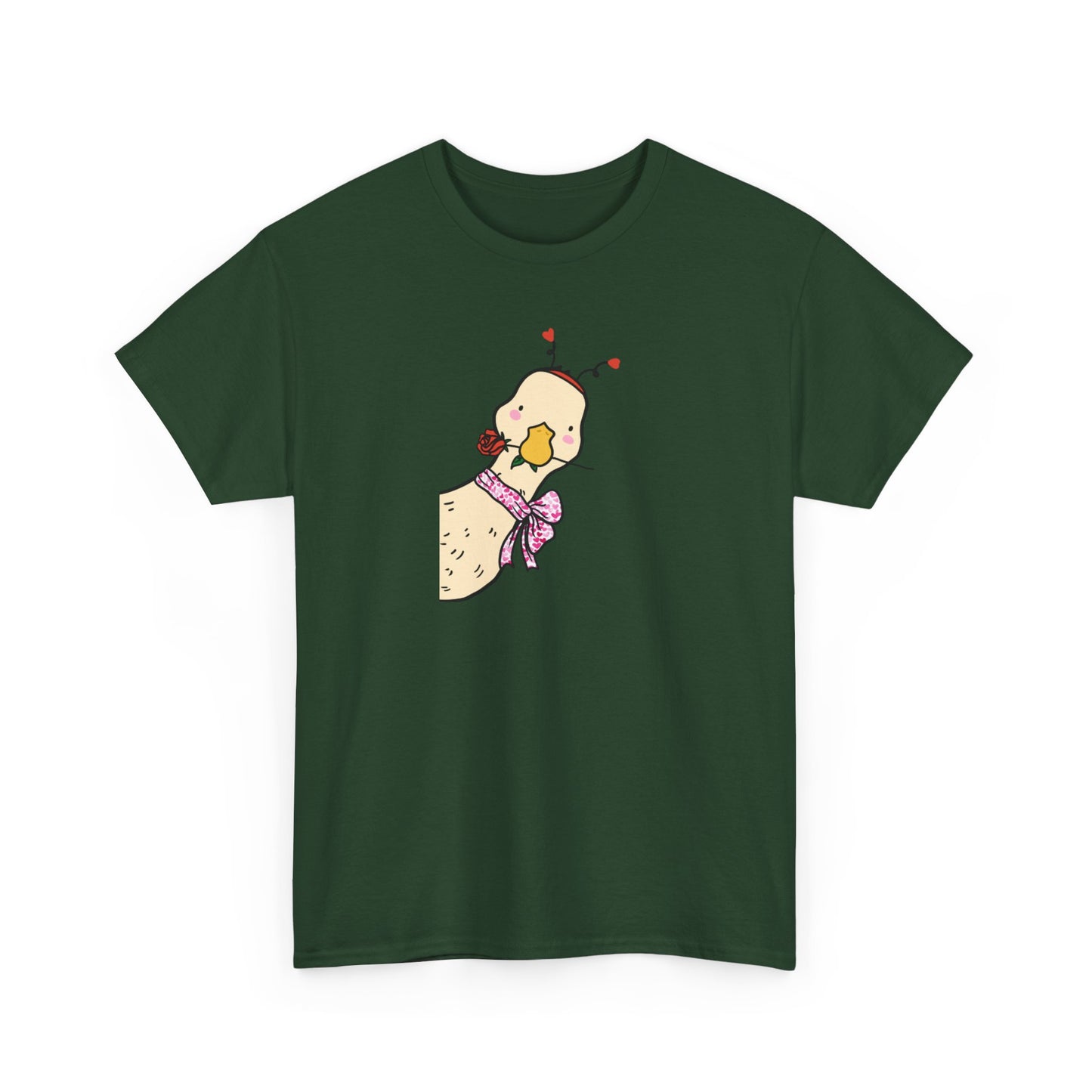 Cute Duck Shirt Kawaii Ducky Tee | Bow Duck T-Shirt | Cute Animal Top | Aesthetic Graphic Tee | Gift for Women Girls Teens
