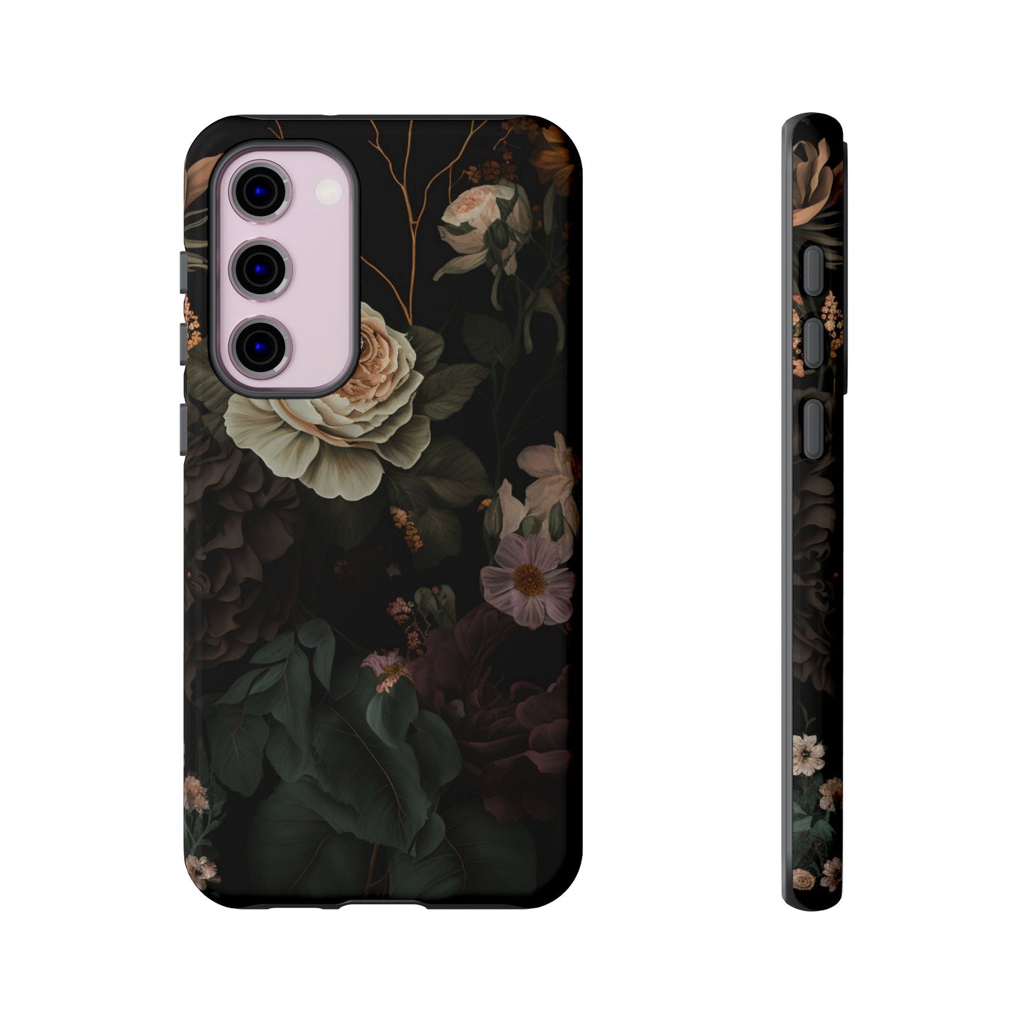 Floral Phone Case For iPhone And Samsung, Tough Cases, Flower Design, Stylish Protection, Gift for Her, Nature Lovers Accessory, Floral Gift