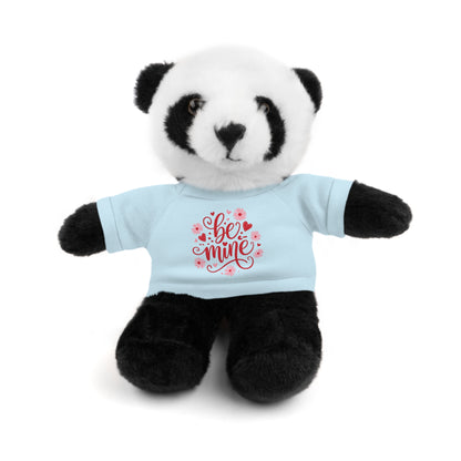 Be Mine Teddy Bear Plush, Valentine's Stuffed Animal with Shirt, Cute Plush Gift for Kids or Couples, Anniversary Love Toy