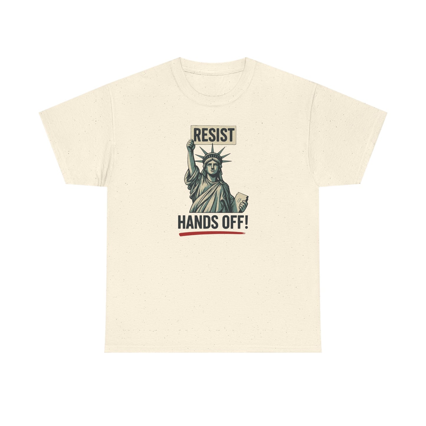 Statue of Liberty Resist Hands Off Tee | Political Protest Shirt | Resist Hands Off Shirt | Womens Rights Protest Shirt