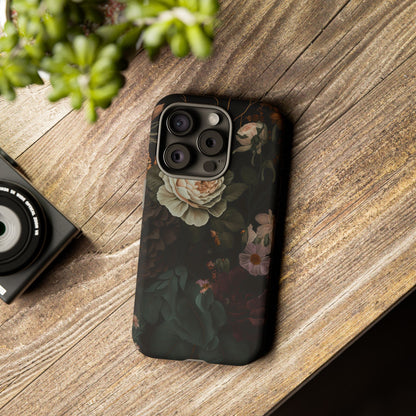 Floral Phone Case For iPhone And Samsung, Tough Cases, Flower Design, Stylish Protection, Gift for Her, Nature Lovers Accessory, Floral Gift