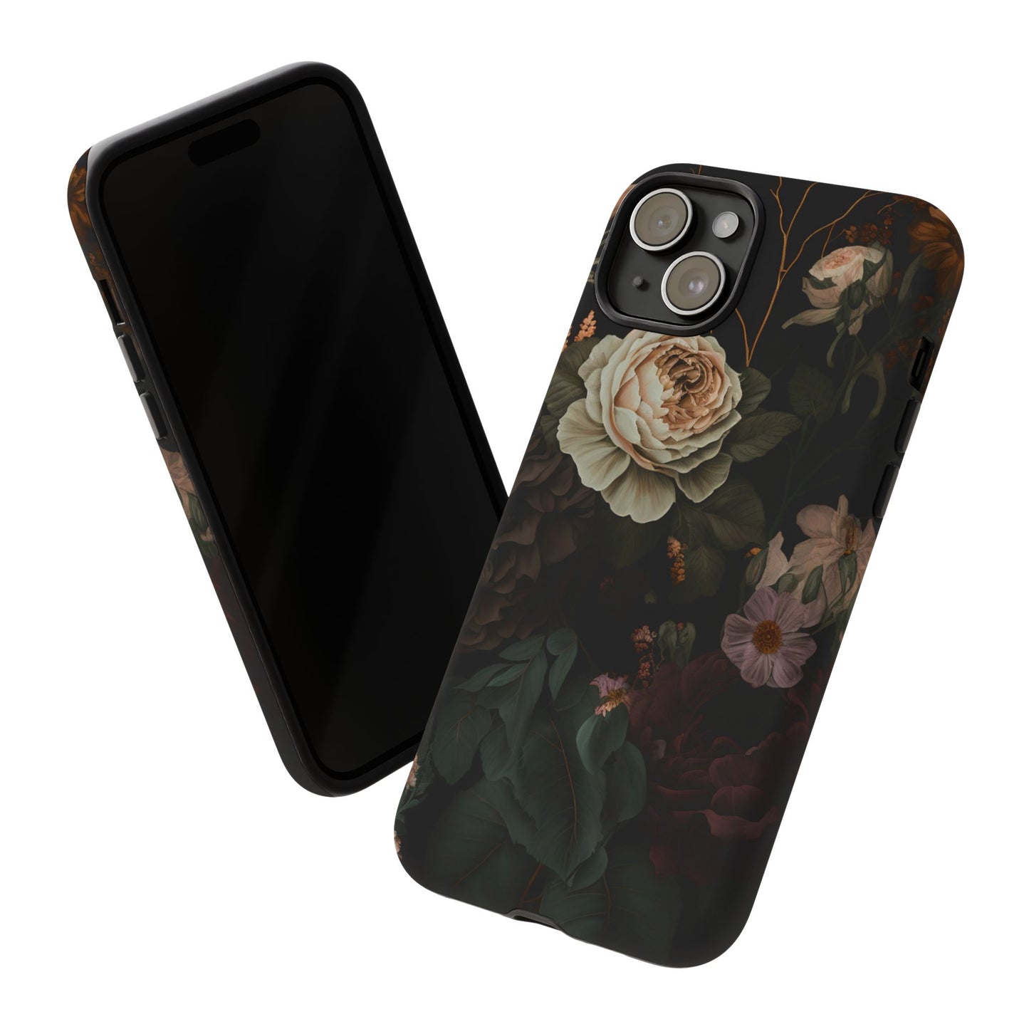 Floral Phone Case For iPhone And Samsung, Tough Cases, Flower Design, Stylish Protection, Gift for Her, Nature Lovers Accessory, Floral Gift