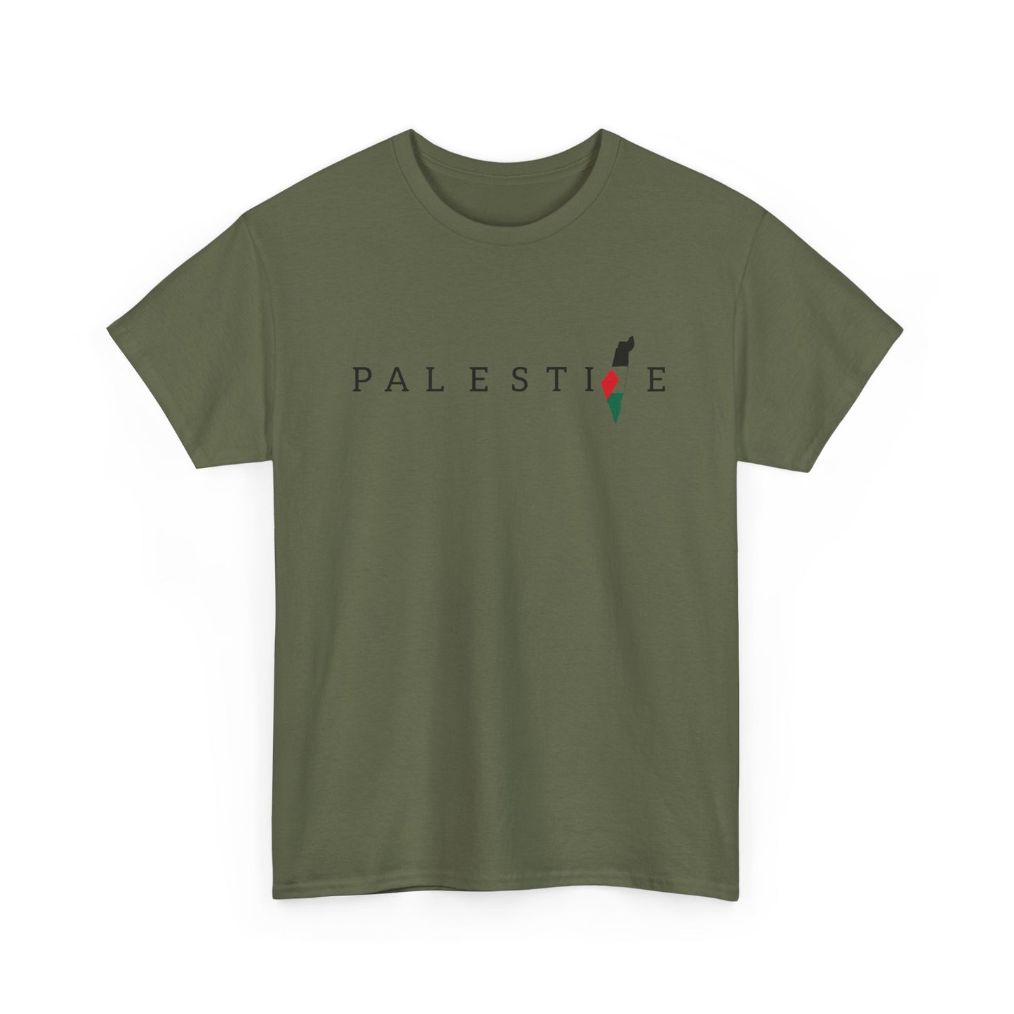 Palestine Heavy Cotton Tee, Comfortable and Stylish, Perfect for Casual Wear, Gifts, Activism, and Everyday Statements