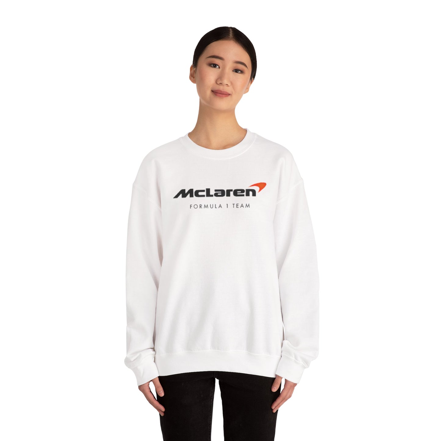 McLaren F1 Race Team Car Racing Sweatshirt | Motorsport Fan Shirt | F1 Inspired Racing Tee | Car Racing Crewneck Gift
