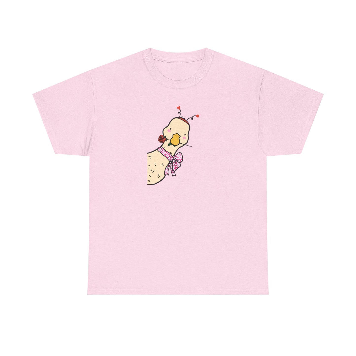 Cute Duck Shirt Kawaii Ducky Tee | Bow Duck T-Shirt | Cute Animal Top | Aesthetic Graphic Tee | Gift for Women Girls Teens