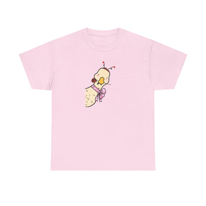 Cute Duck Shirt Kawaii Ducky Tee | Bow Duck T-Shirt | Cute Animal Top | Aesthetic Graphic Tee | Gift for Women Girls Teens