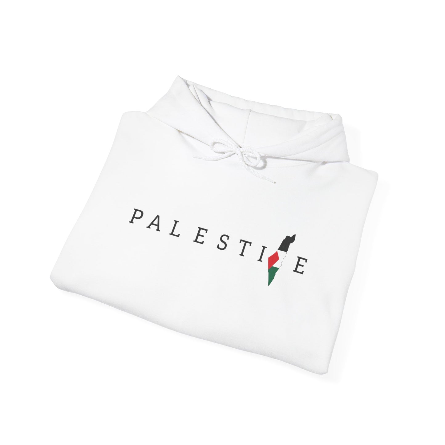 Free Palestine Heavy Blend Sweatshirt Hoodie , Warm Apparel, Statement Clothing, Gift for Activists, Stand With Palestine, Gaza College