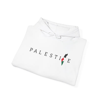 Free Palestine Heavy Blend Sweatshirt Hoodie , Warm Apparel, Statement Clothing, Gift for Activists, Stand With Palestine, Gaza College