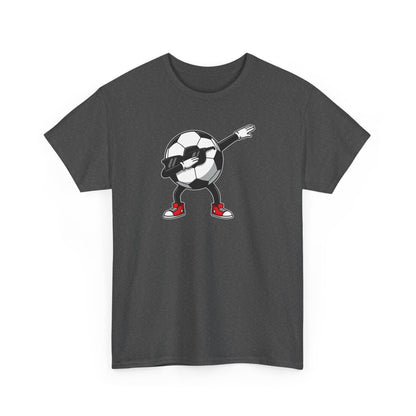 Dabbing Soccer Ball Kids T-Shirt, Funny Football Graphic Tee for Boys Girls, Playful Soccer Player Shirt, Football lover fan gift