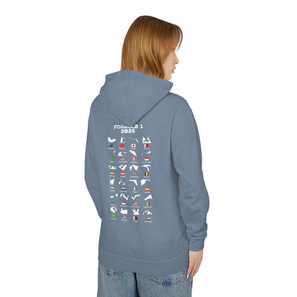 Formula 1 2026 Hoodie, F1 Race Circuits Sweatshirt hoodie, Motorsport Fan Hoodie, Racing Team Gift, Retro F1 Icons Hoodie