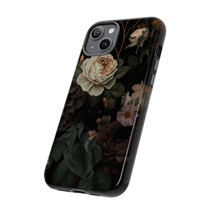 Floral Phone Case For iPhone And Samsung, Tough Cases, Flower Design, Stylish Protection, Gift for Her, Nature Lovers Accessory, Floral Gift