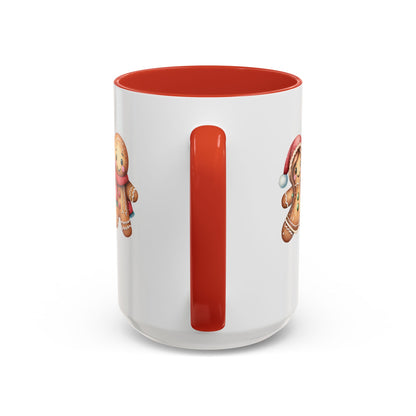 Personalized Gingerbread Friends Coffee Mug, Holiday Mug, Christmas Decor, Personalized Coffee Cup, Gift for Her, Winter Wonderland
