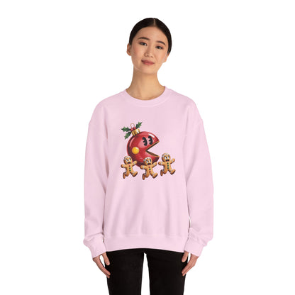 Festive Crewneck Sweatshirt, Christmas Gift, Holiday Apparel, Cozy Winter Wear, Casual Sweater, Fun Graphic Sweatshirt