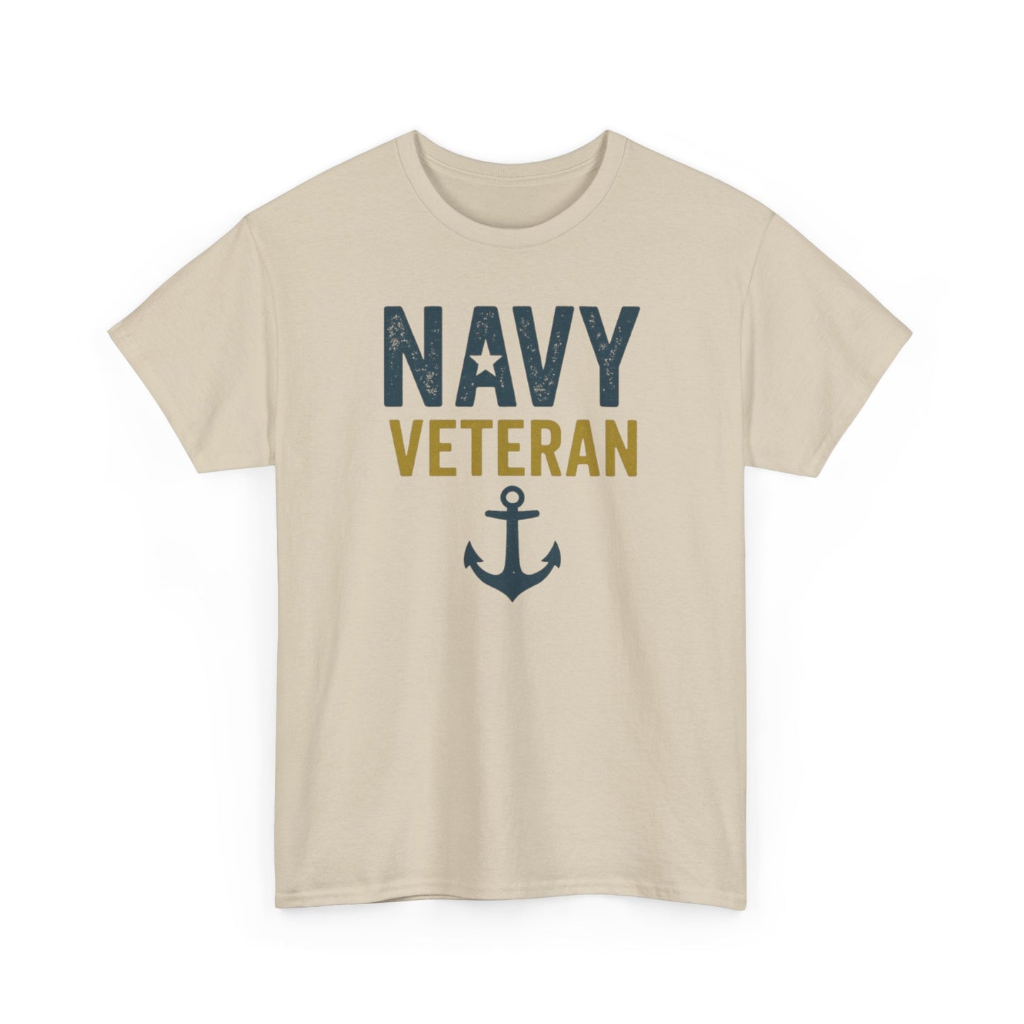 Navy Veteran Shirt | Military Pride Tee with Anchor | US Navy Gift for Men & Women | Veteran Appreciation T-Shirt | Patriotic Tee