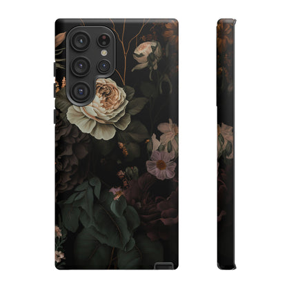 Floral Phone Case For iPhone And Samsung, Tough Cases, Flower Design, Stylish Protection, Gift for Her, Nature Lovers Accessory, Floral Gift