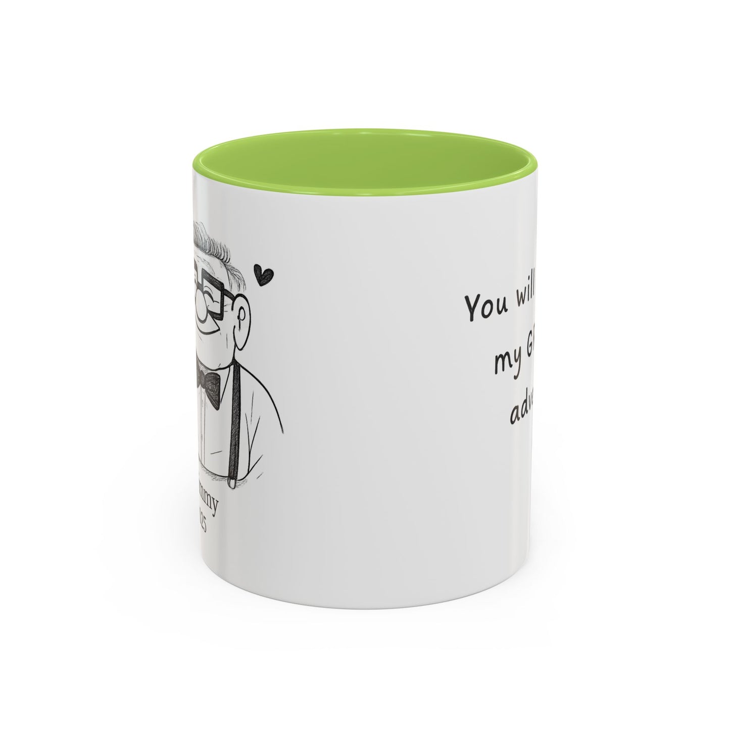 You're My Greatest Adventure Coffee Cup, Custom Line Drawing Couple Mug, Anniversary Gift For Husband Wife, Engagement Gift, Valentine's Day