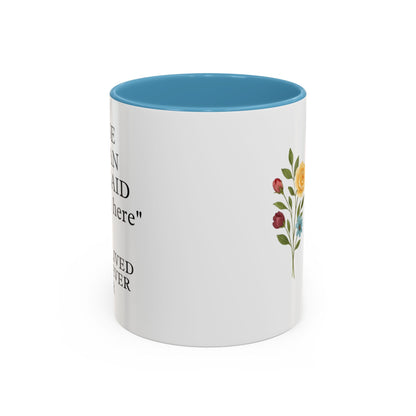Personalized Retirement Coffee Mug, Floral Design, Gift for Retirees, Custom Name Mug, Celebration Drinkware, Retirement Day Gift