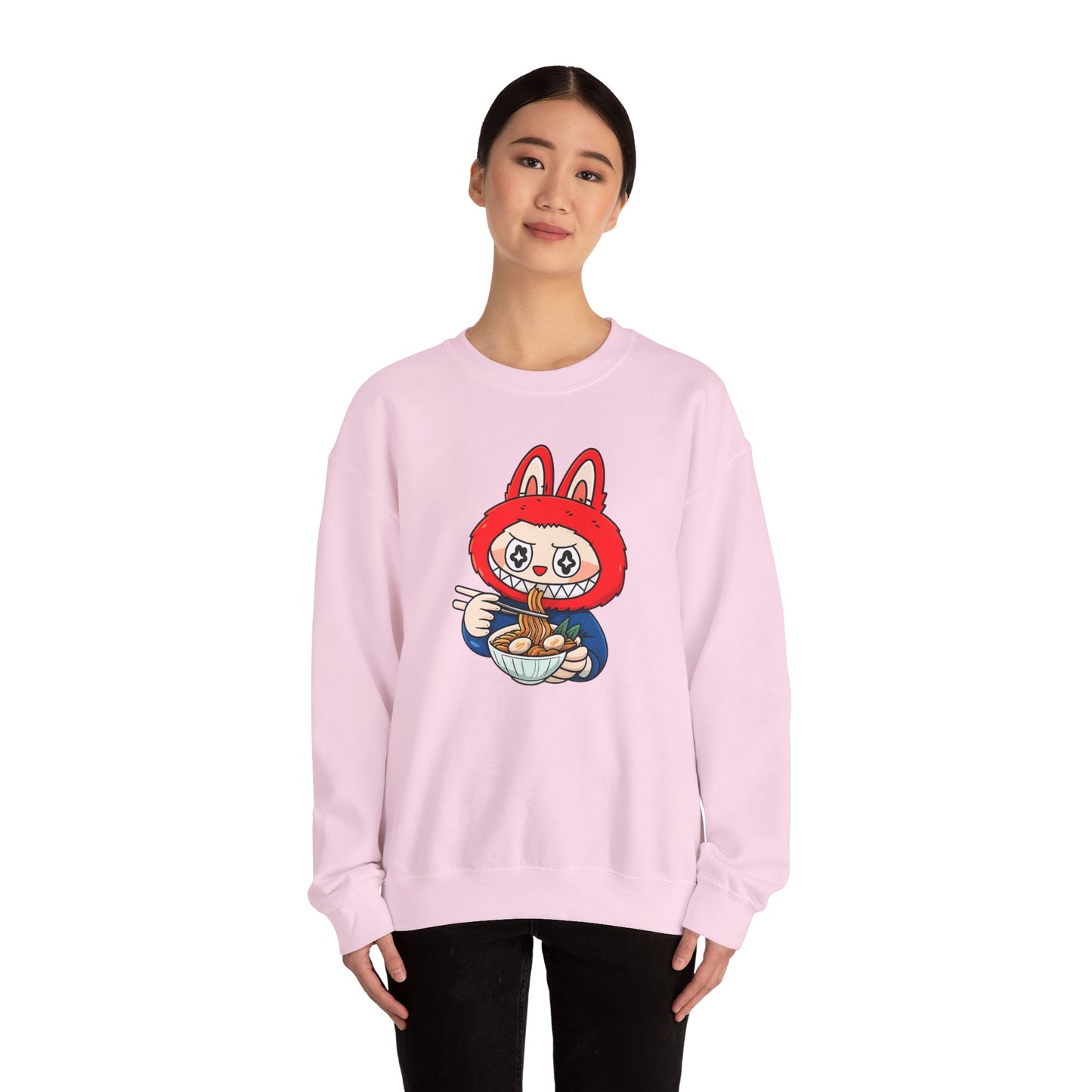 Labubu Ramen SweatShirt: Kawaii Japanese Anime Streetwear