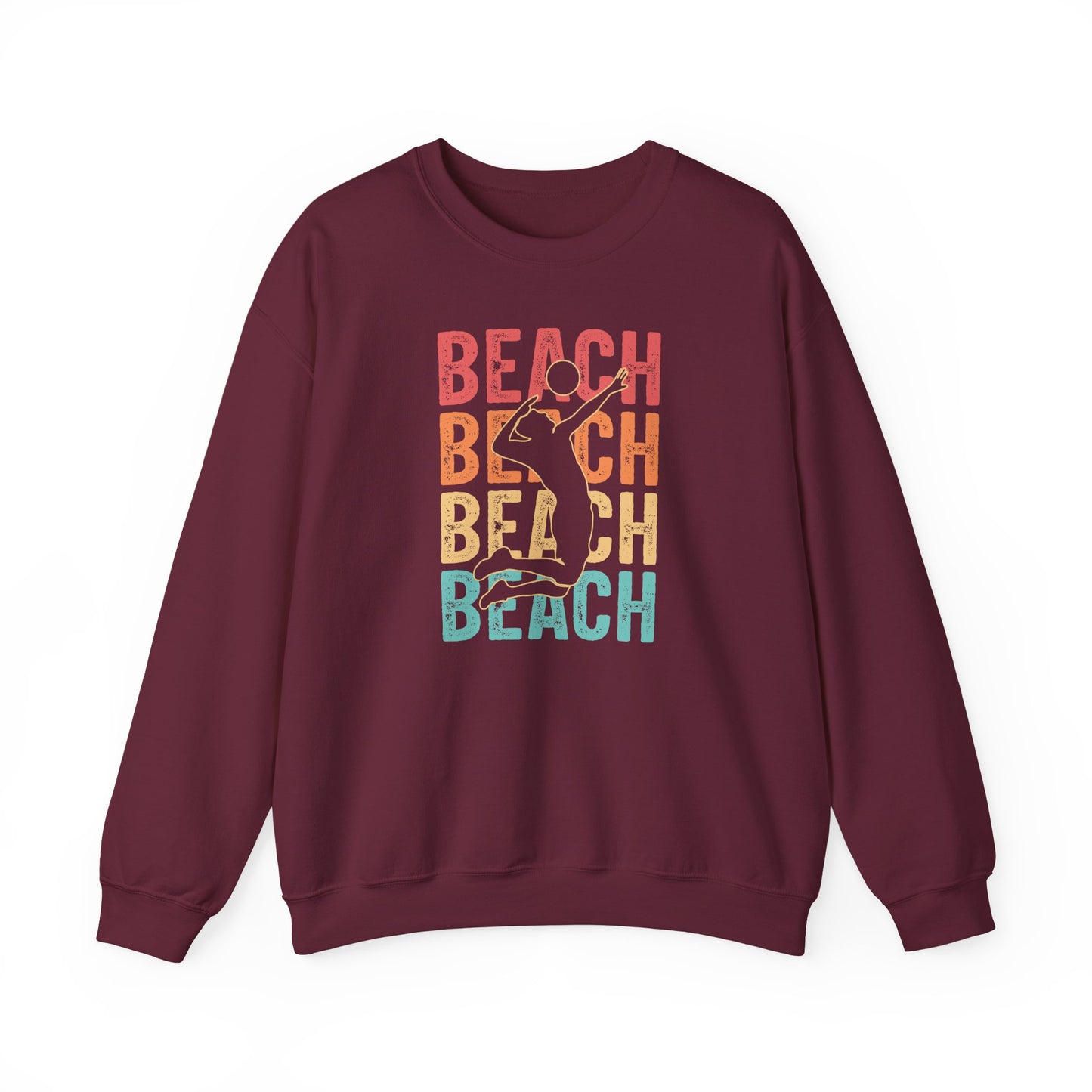 Beach Vibes Unisex Crewneck Sweatshirt - Perfect for Summer Days, Beach Lovers, Vacation, Casual Wear, Gift Idea