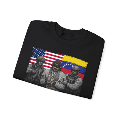 Venezuela Freedom Graphic T-Shirt | Political Art Design Shirt, Statement Streetwear Tee, Unisex Cotton Apparel, No War, Peace in Venezuela