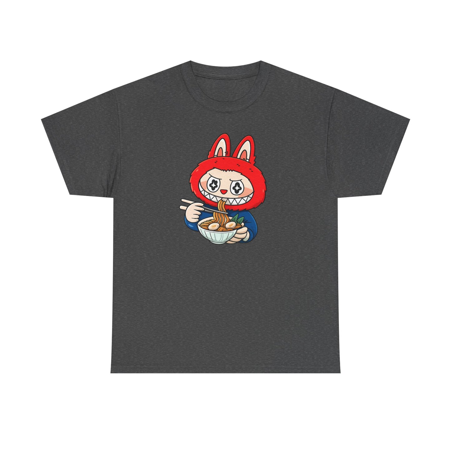 Labubu Ramen T-Shirt: Kawaii Japanese Anime Streetwear