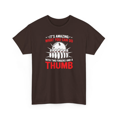 Bowling Humor Tee - Funny Graphic Unisex Heavy Cotton Shirt for Bowlers, Gift for Bowling Enthusiasts, Bowling Birthday, Sport Tee