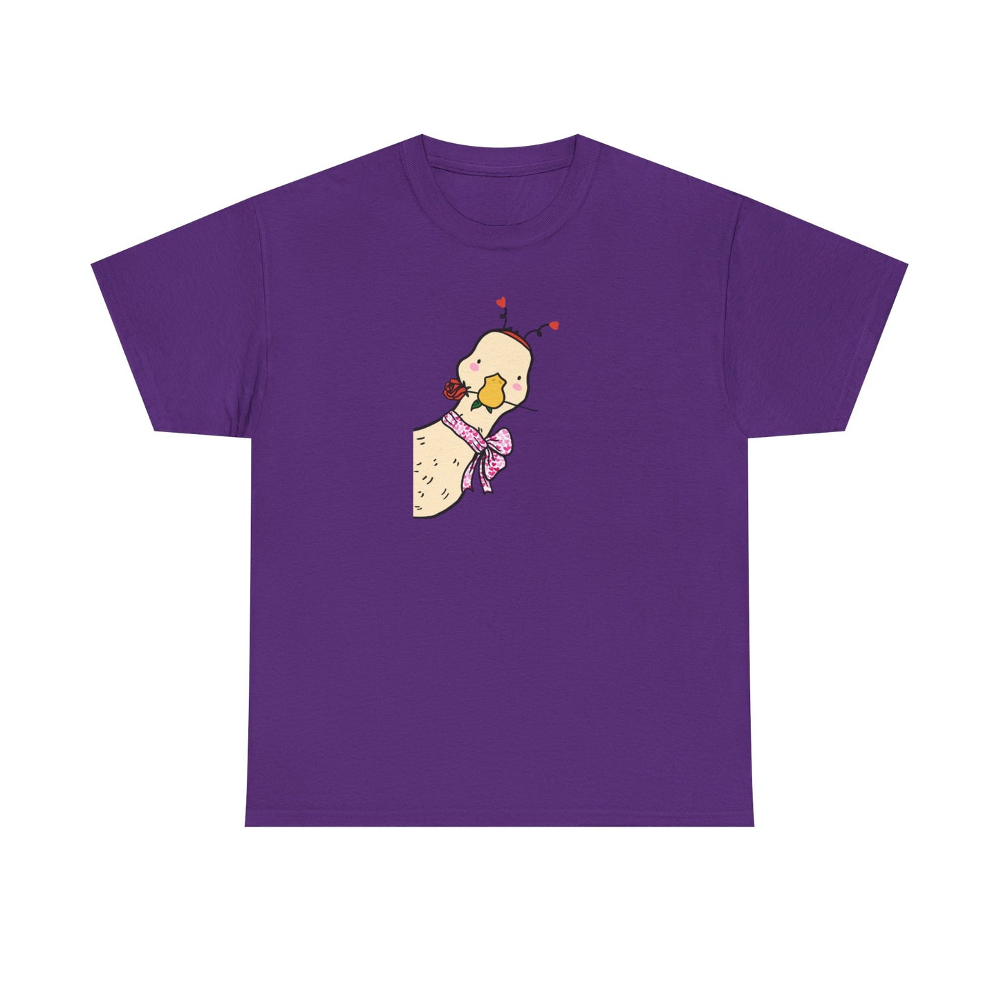 Cute Duck Shirt Kawaii Ducky Tee | Bow Duck T-Shirt | Cute Animal Top | Aesthetic Graphic Tee | Gift for Women Girls Teens