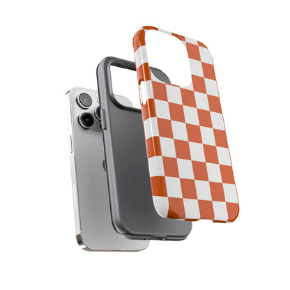 Checkered Phone Case, Trendy Phone Cover, iPhone 17 Pro, 17, 17 Air, 16, 15, 14, 13, 12, 11, X, XR, XS MAX