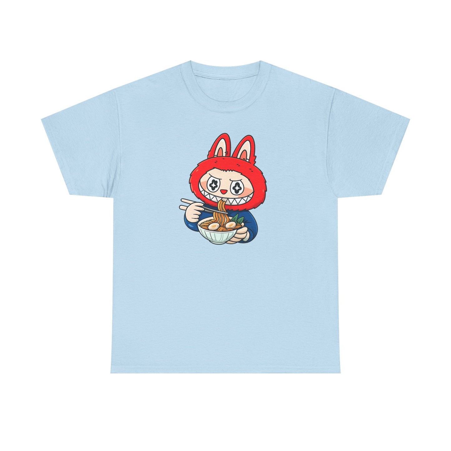 Labubu Ramen T-Shirt: Kawaii Japanese Anime Streetwear