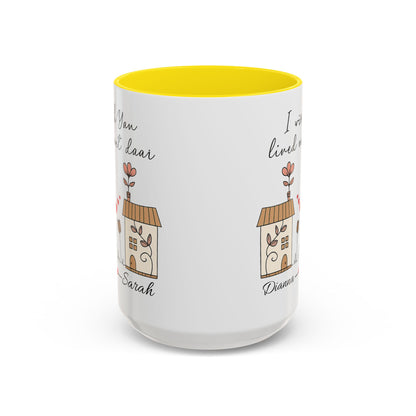 I Wish You Lived Next Door Mug, Christmas Gift for Best Friend, Long Distance Friendship Mug, Valentine's Day Gift for Her, Miss You Gift