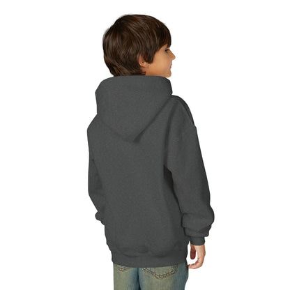 Whimsical Youth Hoodie with Playful Design, Cute Sweatshirt for Kids, Fun Gift for Birthdays, Cozy Winter Wear, Cartoon Style