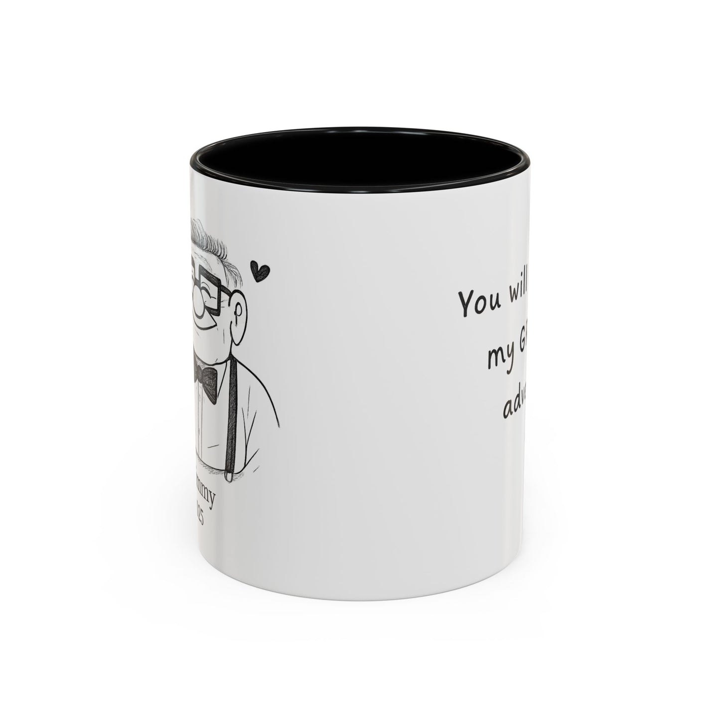 You're My Greatest Adventure Coffee Cup, Custom Line Drawing Couple Mug, Anniversary Gift For Husband Wife, Engagement Gift, Valentine's Day