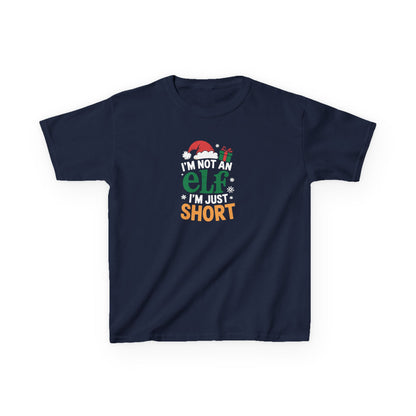 Christmas Shirt, I am Not an Elf I am Just Short, Funny Holiday Tee, Christmas Shirt for Boys and Girls, Xmas Gift, Christmas Outfit