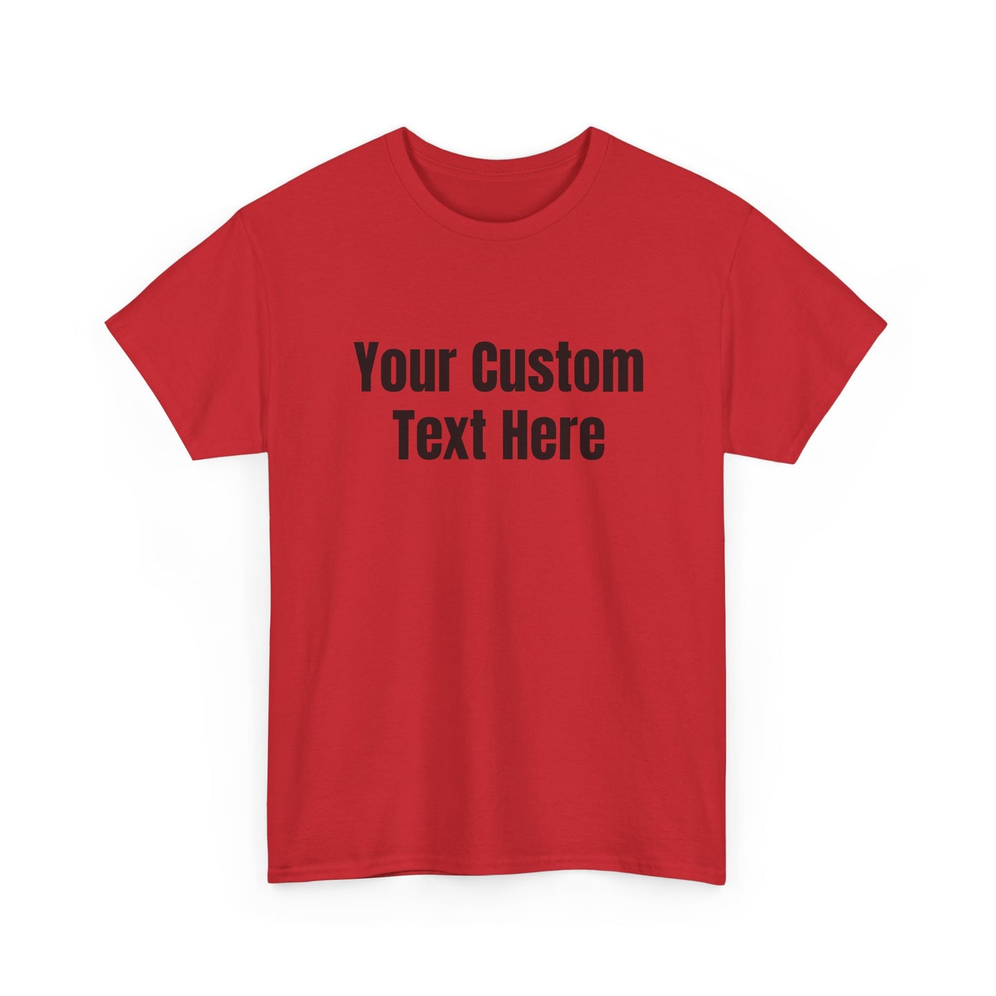 Customizable Heavy Cotton Tee - Perfect for Gifts, Events, Casual Wear, Team Outfits, Celebrations, Perfect Gift for Birthdays